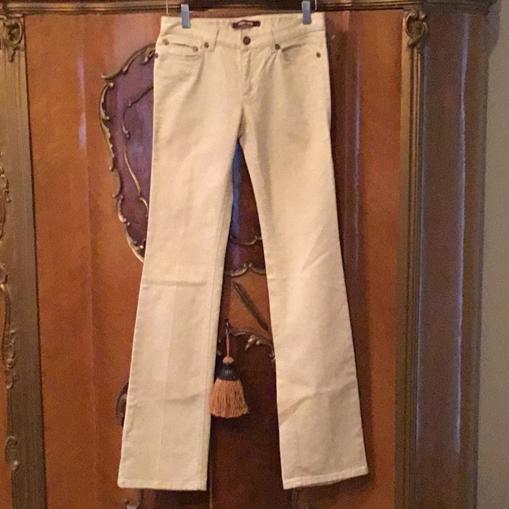 Roberto Cavalli Vintage Buttercream Jeans